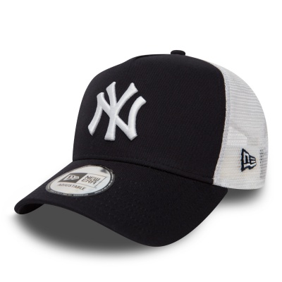 Kasket - New Era New York Yankees 9FORTY Trucker (marineblå/hvid)