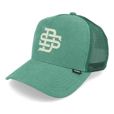 Kasket - Djinns HFT Cap CordFelt Trucker (grøn)