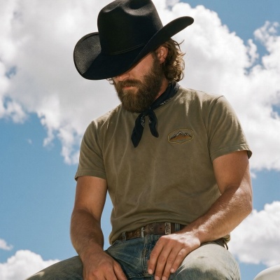 Hatte - Gårda Dubois Wool Felt Cowboy (sort)