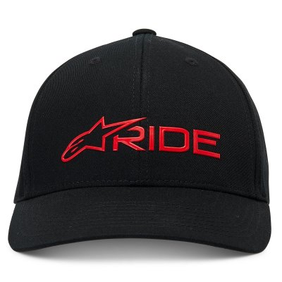 Caps - Alpinestars Ride 3.0 Cap (sort/rød)