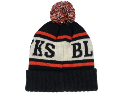 Beanies - American Needle Chicago Blackhawks Pillow Line Knit (sort/hvid/rød)