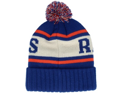 Beanies - American Needle New York Rangers Pillow Line Knit (blå/hvid/rød)