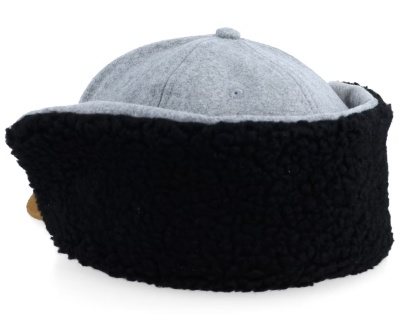 Kasket - John Deere Winter Cap (grå/beige/sort)