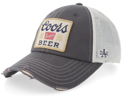Kasket - American Needle Coors Beer Orville Trucker (grå/hvid)