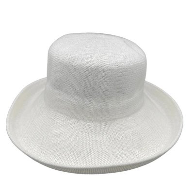 Hatte - Jacaru Knitted Bucket Hat (hvid)