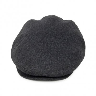 Sixpence / Flat cap - Jaxon Pure Wool Harlem Flat Cap (grå)