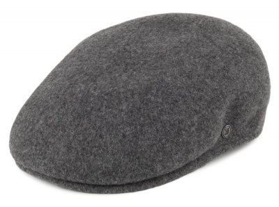Sixpence / Flat cap - Jaxon Hats Wool Flat Cap (mørkegrå)
