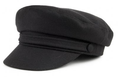 Sixpence / Flat cap - Jaxon Wool Blend Fiddler Cap (sort)