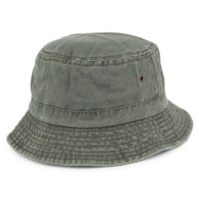 Hatte - Cotton Bucket Hat (olivengrøn)