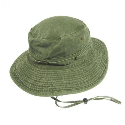 Hatte - Cotton Booney Hat (olivengrøn)