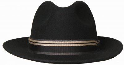 Hatte - Gårda Montefalco Fedora Wool Hat (sort)