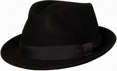 Hatte - Gårda Padua Trilby Wool Hat (sort)