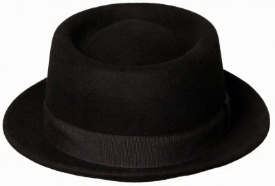 Hatte - Gårda Asolo Pork Pie Wool Hat (sort)
