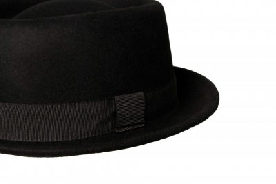 Hatte - Gårda Asolo Pork Pie Wool Hat (sort)