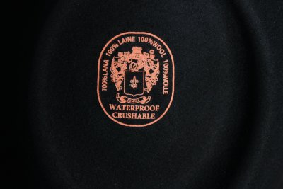 Hatte - Gårda Asolo Pork Pie Wool Hat (sort)