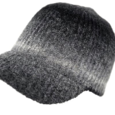 Beanies - Gårda Innsbruck Alpaca Mix Visor Beanie (sort)