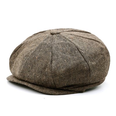 Sixpence / Flat cap - Gårda Weston Flatcap (brun)