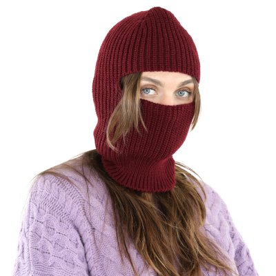 Balaclava - Gårda Seefeld Balaclava (bordeaux)