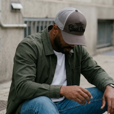 Kasket - Black River Classic Trucker (grå)