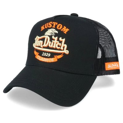 Kasket - Von Dutch Eagle Trucker (sort)