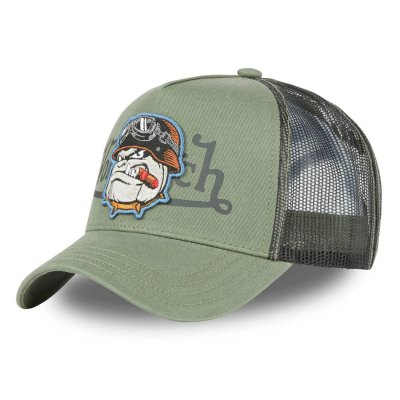 Kasket - Von Dutch Bulldog Trucker (grøn)