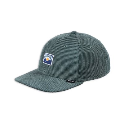 Kasket - Djinns Cord Mountains 6 Panel TrueFit Cap (grøn)