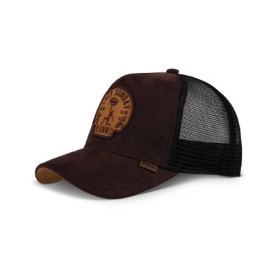 Kasket - Djinns HFT Lazy Classic Trucker (kaffe)