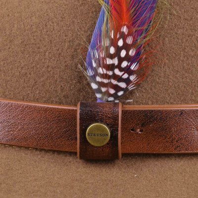 Hatte - Stetson Walters Western Woolfelt (brun)