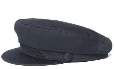 Fiddler cap - Gårda Tortoli Cotton (marineblå)