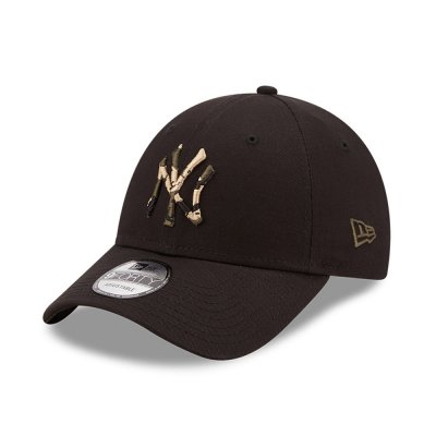 Caps - New Era Yankees Camo Infill 9FORTY (sort)
