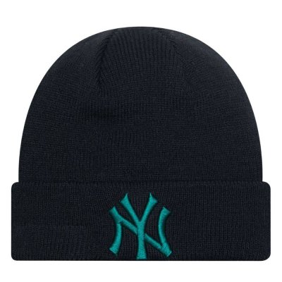 Hue børn - New Era New York Yankees Cuff Beanie (sort)