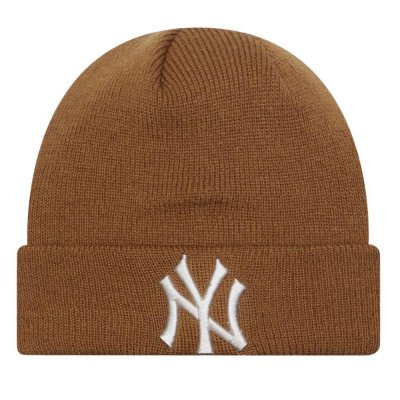 Hue børn - New Era New York Yankees Cuff Beanie (brun)