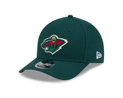 Kasket - New Era Minnesota Wild 9FORTY M-Crown (grøn)