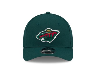 Kasket - New Era Minnesota Wild 9FORTY M-Crown (grøn)