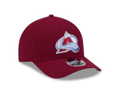 Kasket - New Era Colorado Avalanche 9FORTY M-Crown (rød)