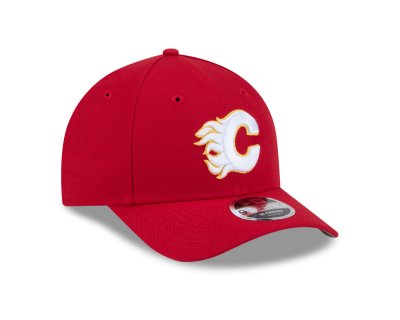 Kasket - New Era Calgary Flames 9FORTY M-Crown (rød)