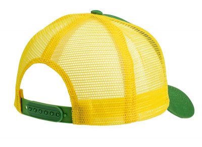 Cap - John Deere Logo Mesh Back Cap (gul/grøn)