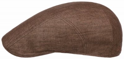Sixpence / Flat cap - Stetson Ivy Cap Linen (brun)