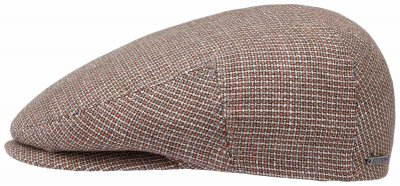 Sixpence / Flat cap - Stetson Kent Wool/Linen (brun)