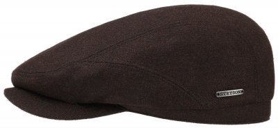 Sixpence / Flat cap - Stetson Belfast Wool/Cashmere (brun)