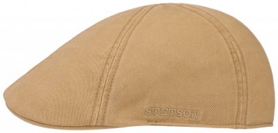 Sixpence / Flat cap - Stetson Texas Cotton (khaki)