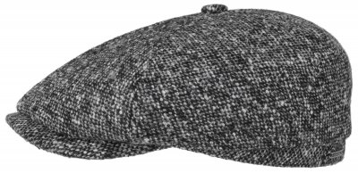 Sixpence / Flat cap - Stetson Hatteras Donegal (antracit)