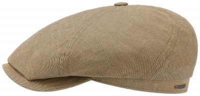 Sixpence / Flat cap - Stetson Driver Cap Linen/cotton
(gul)
