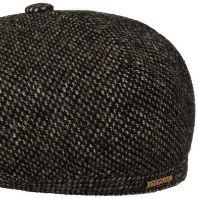 Sixpence / Flat cap - Stetson 6-Panel Cap Wool (sort)