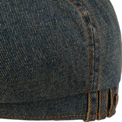 Sixpence / Flat cap - Stetson Hatteras Denim (blå)