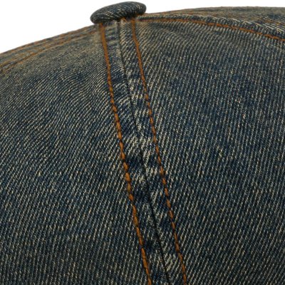 Sixpence / Flat cap - Stetson Hatteras Denim (blå)