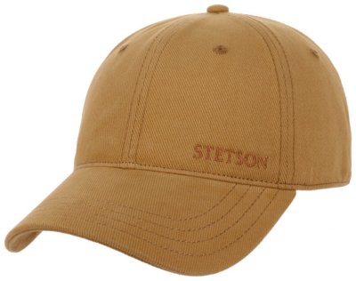 Caps - Stetson Brushed Twill Baseball Cap (honey)