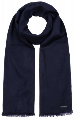 Halstørklæder - Stetson Wool Scarf (blå)
