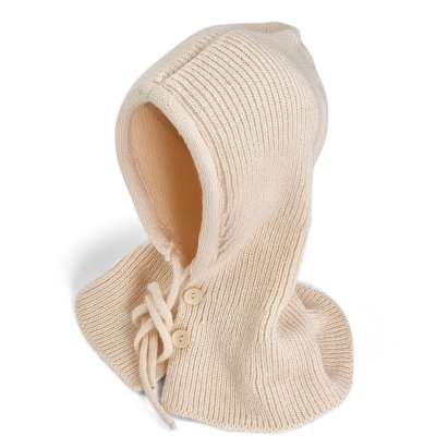 Balaclava - Gårda Ranua Knitted Balaclava (fløde)