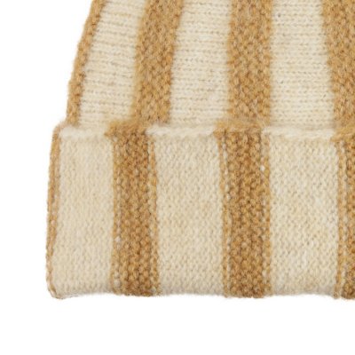 Hue børn - Gårda Bodafors Beanie (creme/brun)